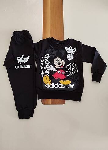 Diğer Mickey mouse baskılı mevsimlik erkek çocuk takımı