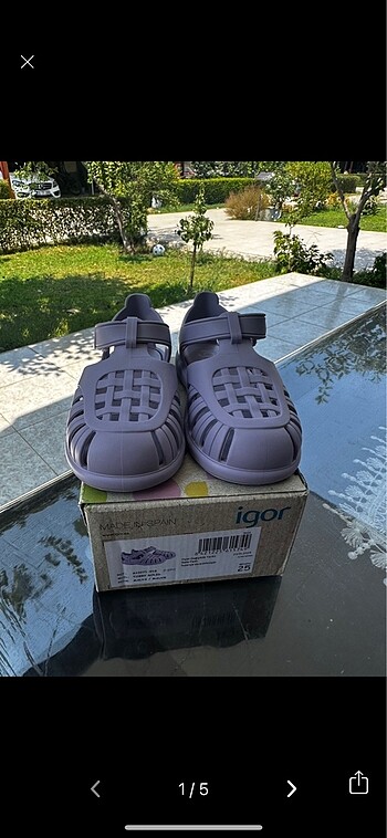 Sıfır orjinal Igor sandalet