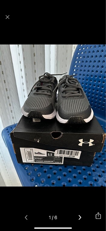 Sıfır ve orjinall Under Armour ayakkabı