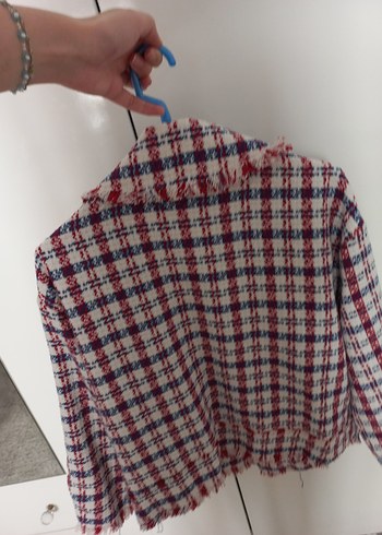 Diğer Düğmeli, Salaş Kesim Midi Kadın Ceket