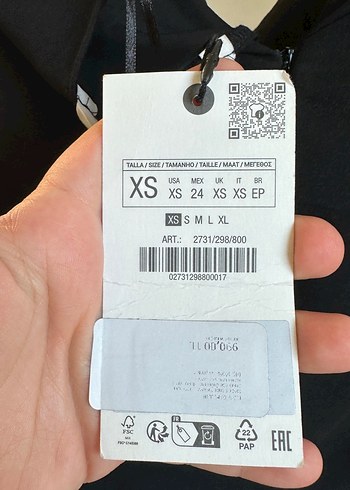 xs Beden Drapeli Siyah Uzun Kolsuz Elbise