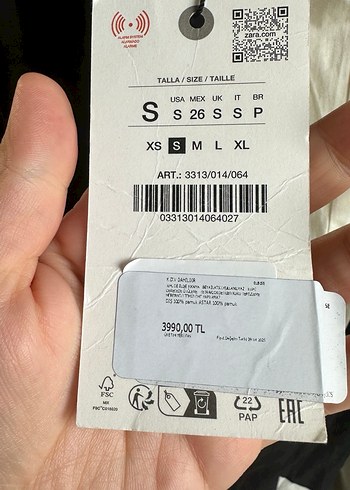 Zara Zebra Desenli Salaş Uzun Elbise