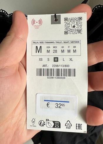 Zara Siyah Askılı Midi Keten Elbise