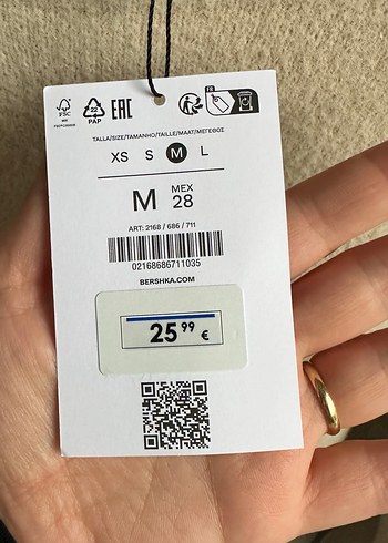 Bershka Beyaz Basic Kadın Triko Kazak