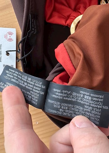 SPiRAL Parçalı Bandeau Mayo - Kahverengi - Görsel 7