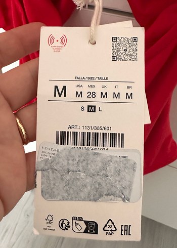 Kırmızı Drapeli Mini Kadın Mayo - Görsel 5