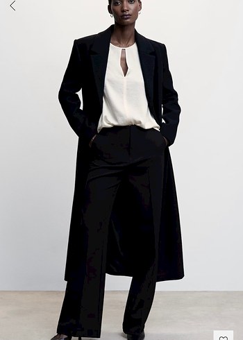 Bej Midi Kadın Ofis Bluzu - Görsel 2