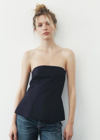 Kadın Straplez Mini Bustiyer - Görsel 2