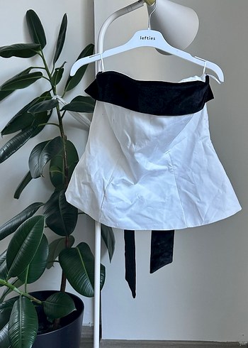 Beyaz Straplez Büstiyer - Görsel 3