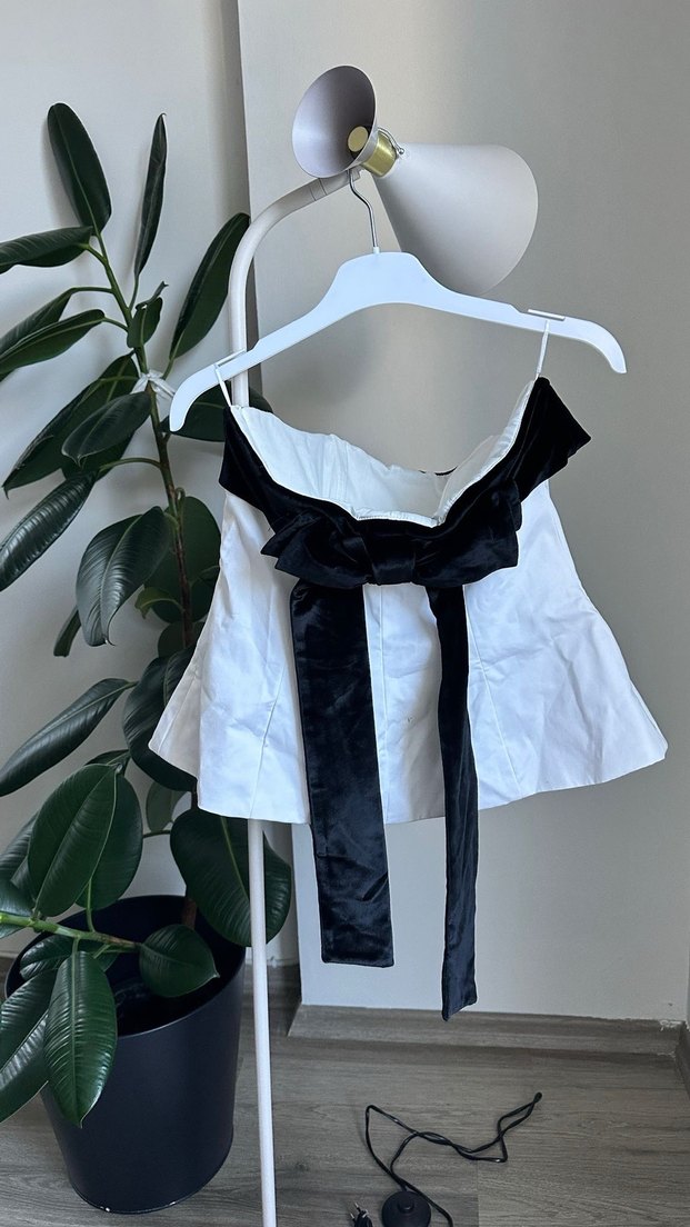 Beyaz Straplez Büstiyer - Görsel 4