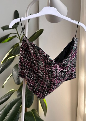 Düğmeli Straplez Mini Büstiyer - Görsel 3