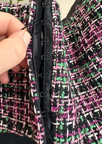 Düğmeli Straplez Mini Büstiyer - Görsel 5