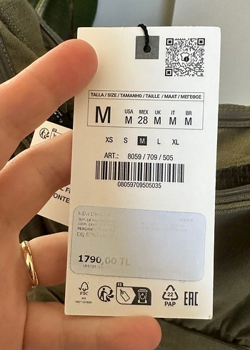 Kadın Kemerli Straplez Keten Tulum - Görsel 5