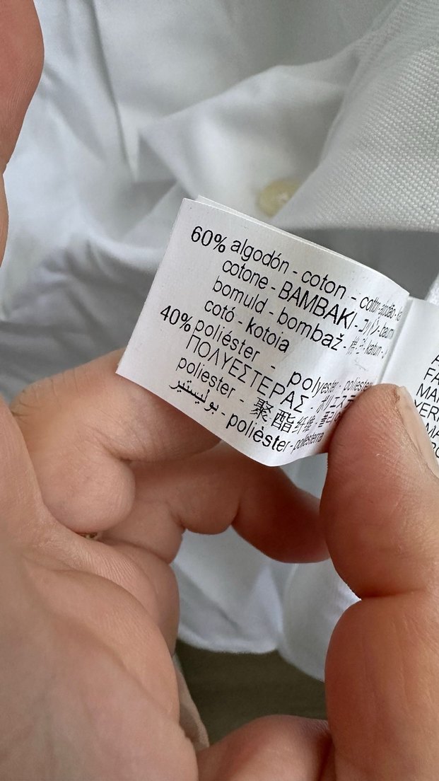 Beyaz Erkek Pamuklu Regular Fit Gömlek - Görsel 5