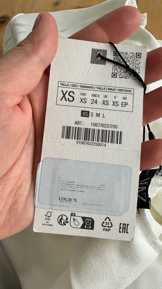 Kadın Beyaz Uzun Kollu V Yakalı Tulum - Görsel 4