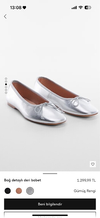 Mango babet 37-38 no mevcut