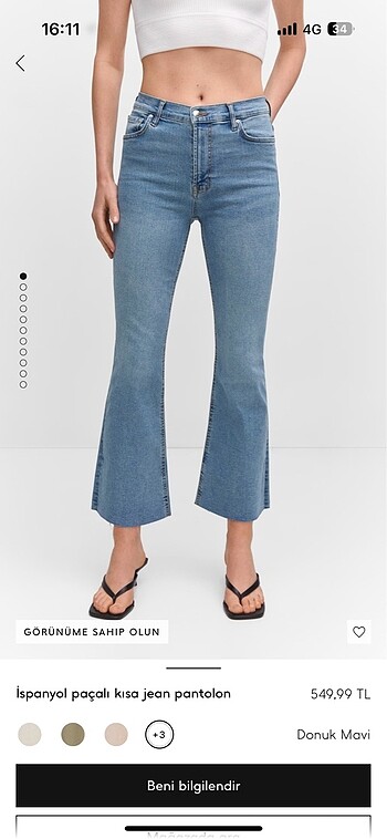 xs Beden mavi Renk Mango jean