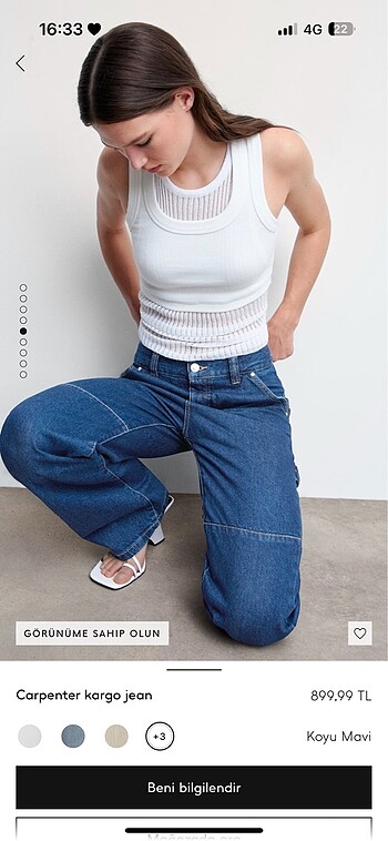 s Beden Mango jean