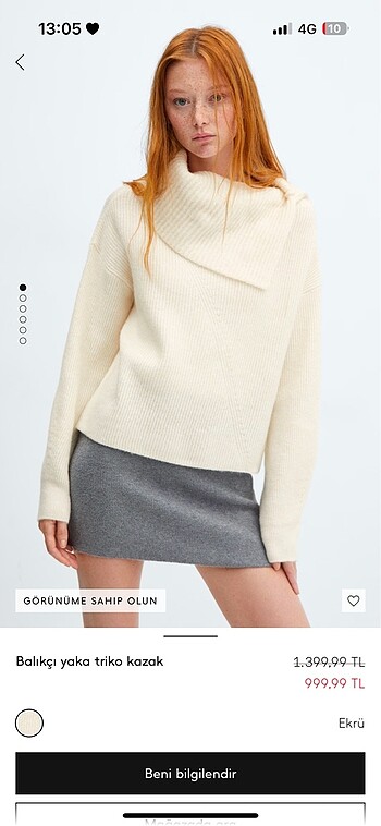 Mango kazak XS-S-M-L bedenli