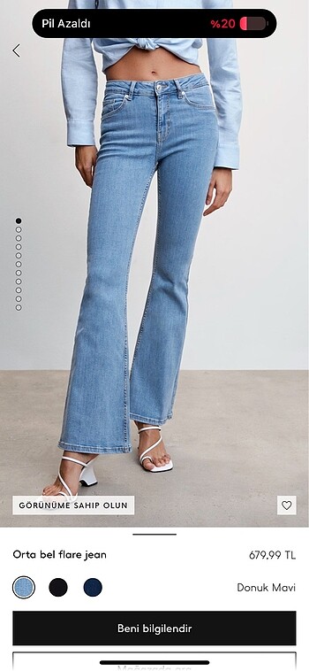 Mango jean