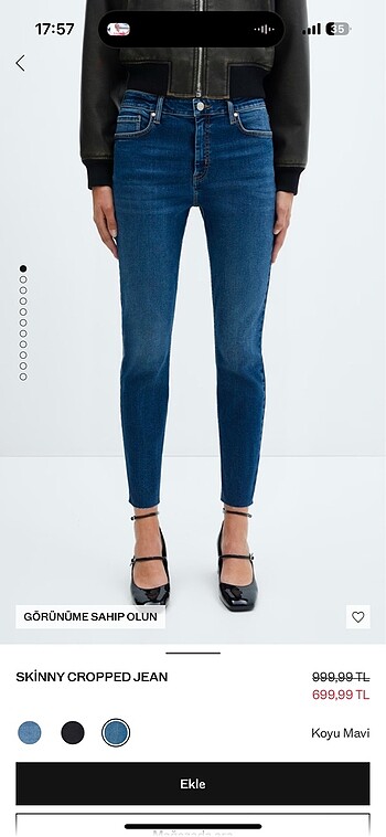 Mango jean