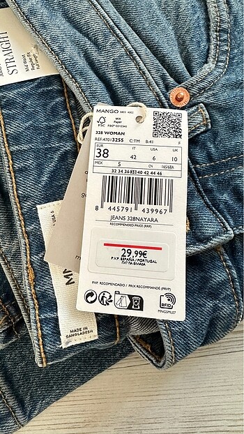 m Beden Mango jean