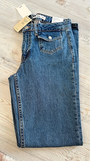 m Beden mavi Renk Mango jean