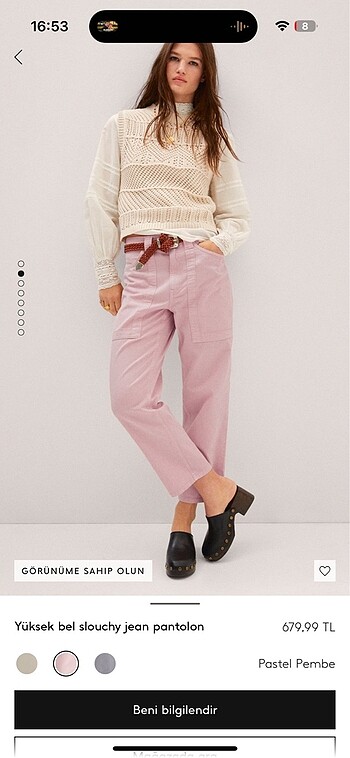 Mango jean