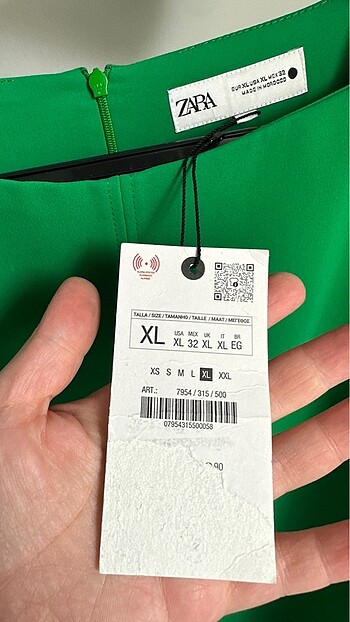 xl Beden Zara elbise