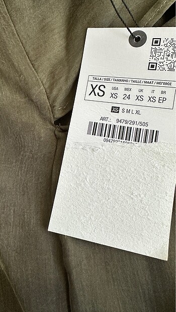 xs Beden Zara pantolon