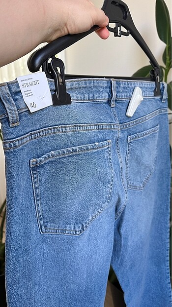 46 Beden mavi Renk Mango jean