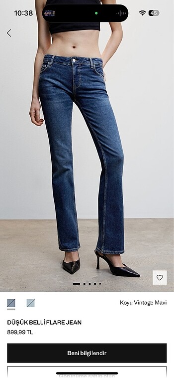 Mango jean