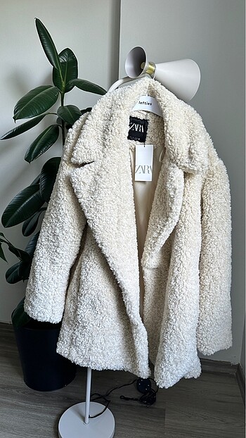 Zara peluş kürk