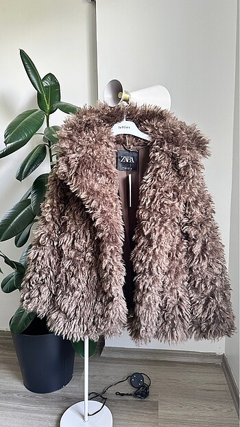 Zara peluş kürk