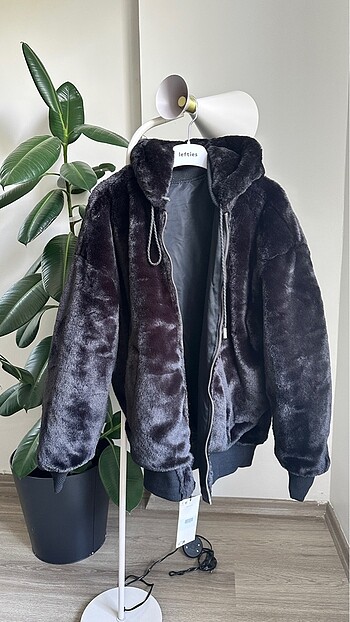 Zara peluş mont