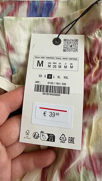m Beden Zara pantolon