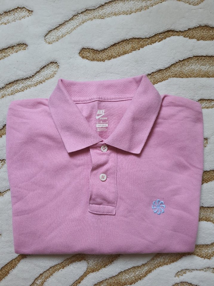 Nike Polo yaka Tişört, Kısa Kollu, Düğmeli - Görsel 3