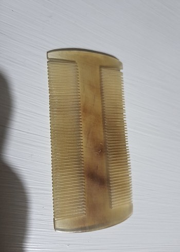 Doğal Hakiki Kemik saç, sakal, bıyık ,bebek Tarak - Görsel 5