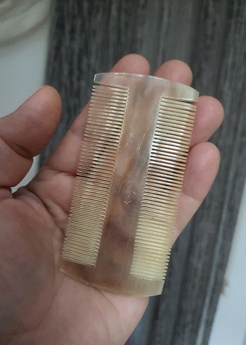 Doğal Hakiki Kemik saç, sakal, bıyık ,bebek Tarak - Görsel 4