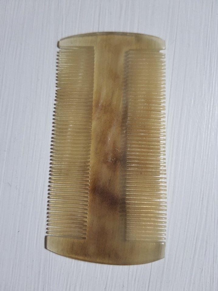 Doğal Hakiki Kemik saç, sakal, bıyık ,bebek Tarak - Görsel 3