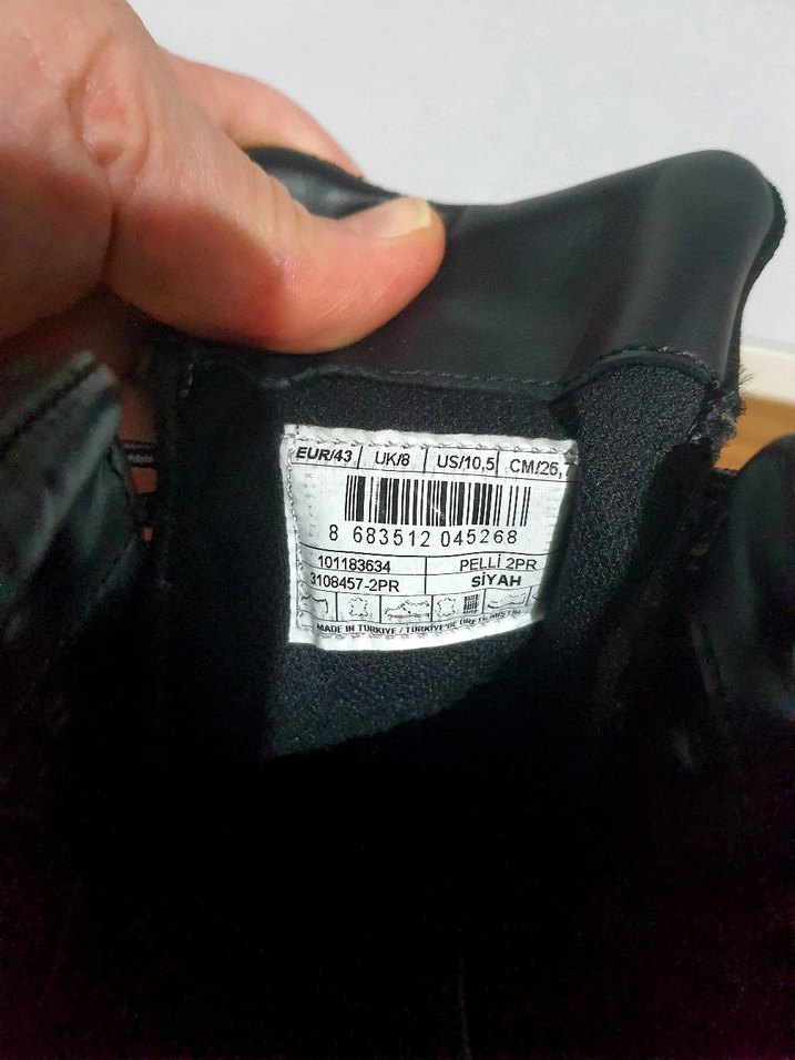 Hakiki Deri Lumberjack Erkek Bot - Görsel 5