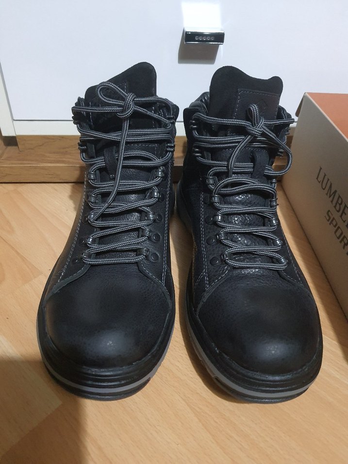 Hakiki Deri Lumberjack Erkek Bot - Görsel 2