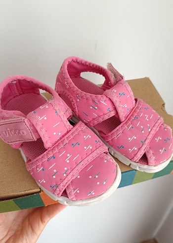 Kız Çocuk Pembe Vicco Bantlı Terlik