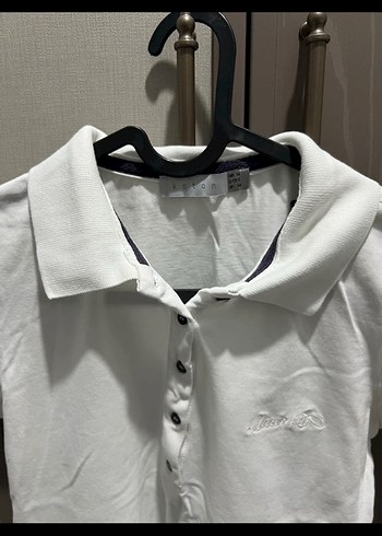 Koton Beyaz Pamuklu Polo Tişört