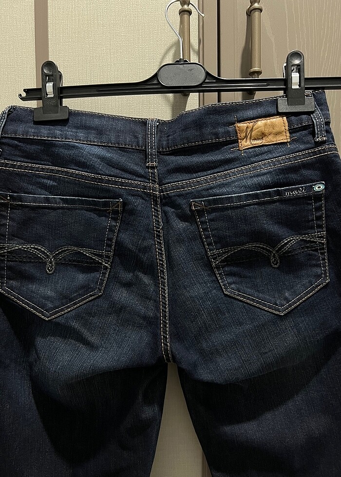 Mavi Jeans koyu kot sıfır - Görsel 5