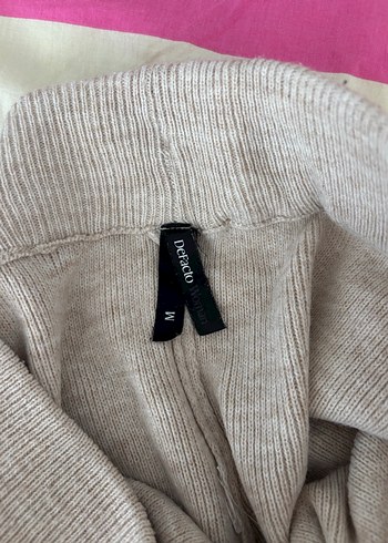 Bej Rahat Kesim Kadın Pantolon - Görsel 4