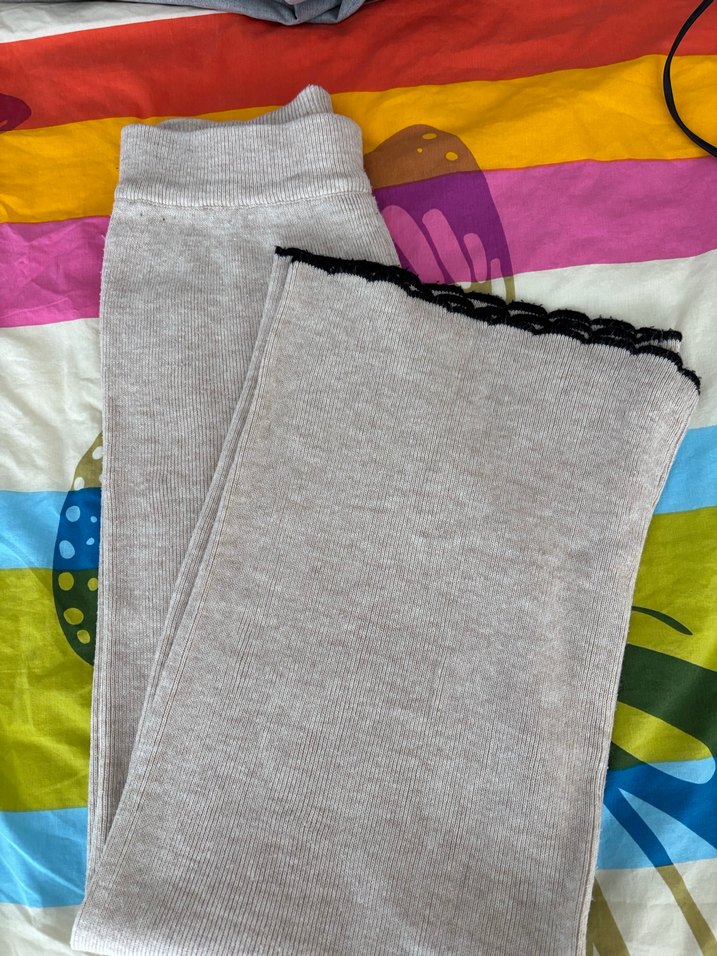 Bej Rahat Kesim Kadın Pantolon - Görsel 3