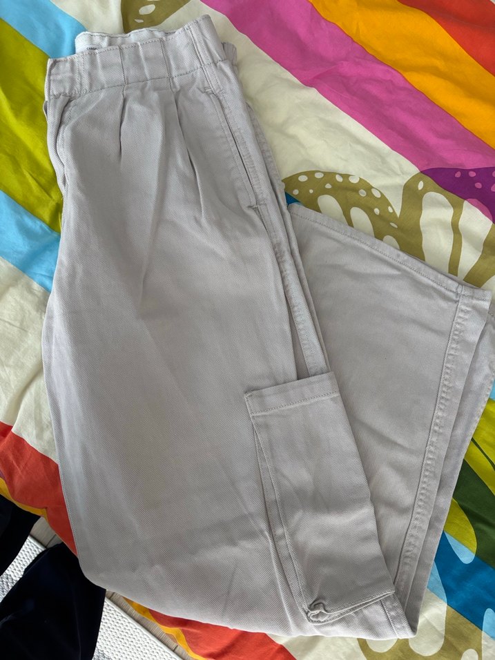 Bej kot Rahat Kesim Kadın Pantolon - Görsel 5