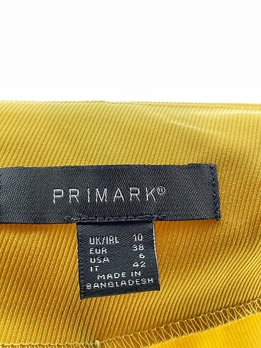 38 Beden sarı Renk Primark Mini Şort %70 İndirimli.