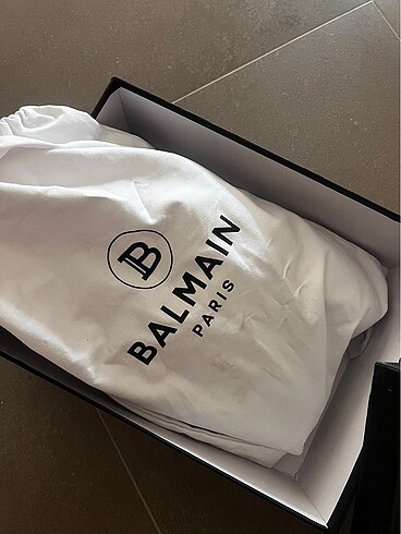 42 Beden siyah Renk Balmain Spor Ayakkabı